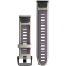 Ремешок GARMIN QUICK RELEASE BANDS (20 MM) SHADOW GRAY 11669