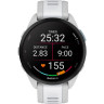 Смарт-часы GARMIN FORERUNNER 165, силиконовый ремешок цвета туманно-серый/белый камень 010-02863-21